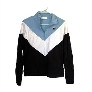 Fila Color Block Quarterzip S